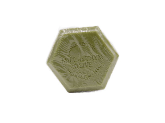 Savon hexagonal végétal 100g - Miel de thym et olive