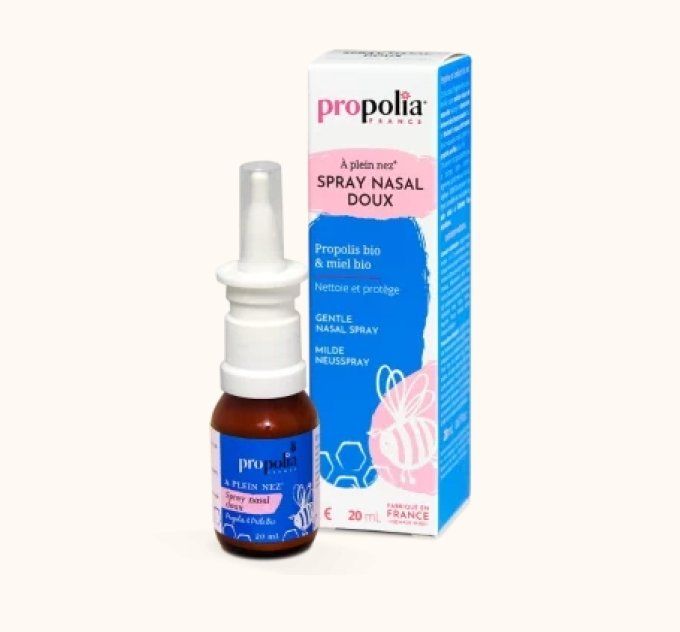 Spray nasal doux Propolis et Miel