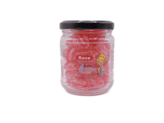 Pastilles au miel et rose
