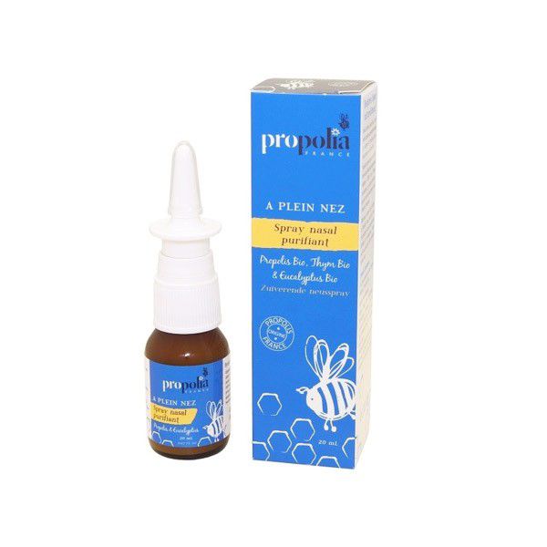 Spray nasal purifiant à la propolis, thym et eucalyptus - Flacon de 20ml